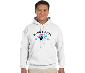 Mlp Hard Eights Hooded Sweatshirt (M) (White)