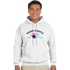 Mlp Hard Eights Hooded Sweatshirt (M) (White)