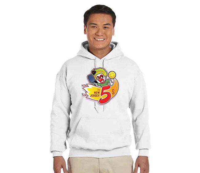 Mlp New Jersey 5'S Hooded Sweatshirt (M) (White)
