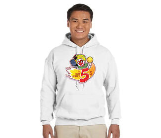 Mlp New Jersey 5'S Hooded Sweatshirt (M) (White)