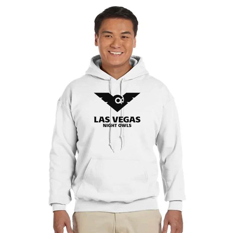 Mlp Las Vegas Night Owls Hooded Sweatshirt (M) (White)
