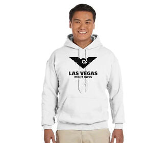 Mlp Las Vegas Night Owls Hooded Sweatshirt (M) (White)