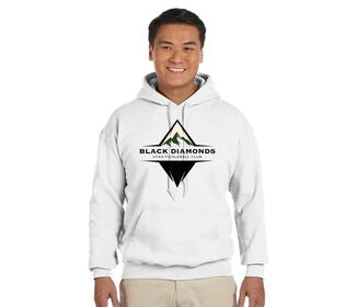 Mlp Utah Black Diamonds Hooded Sweatshirt (M) (White)