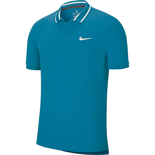 Nike Court Dry Polo (M) (Turquoise) Nike