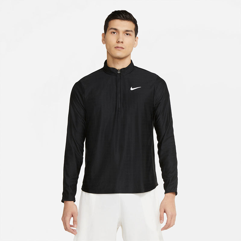 Nike Breathe Advantage Top Half Zip (M) (Black) Nike