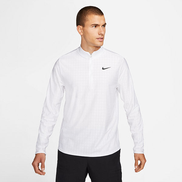 Nike Breathe Advantage Top Half Zip (M) (White) Nike