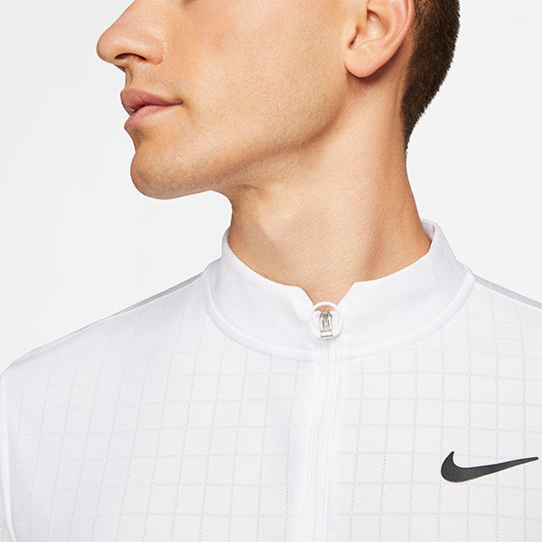 Nike Breathe Advantage Top Half Zip (M) (White) Nike