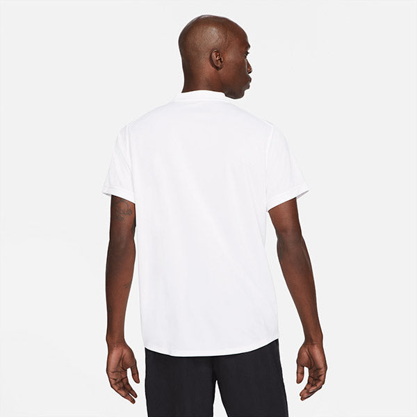 Nike Court Dri-Fit Blade Tennis Polo (M) (White) Nike