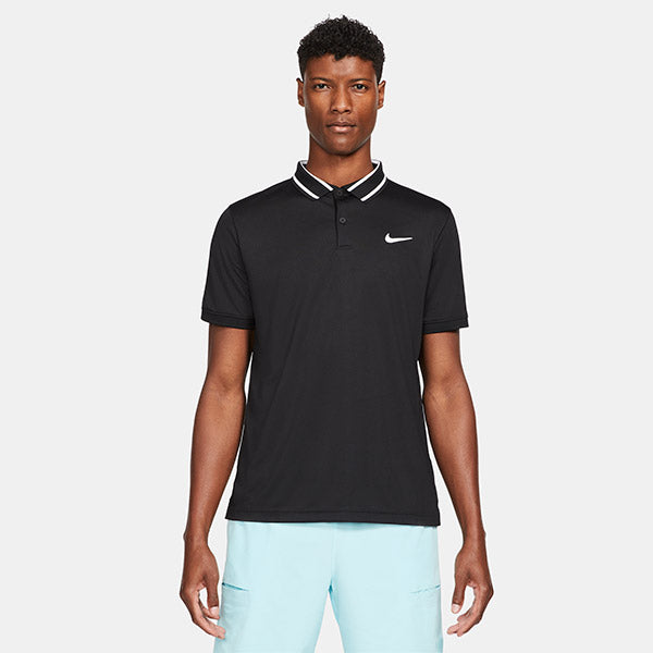 Nike Court Dri-Fit Victory Pique Polo (M) (Black) Nike