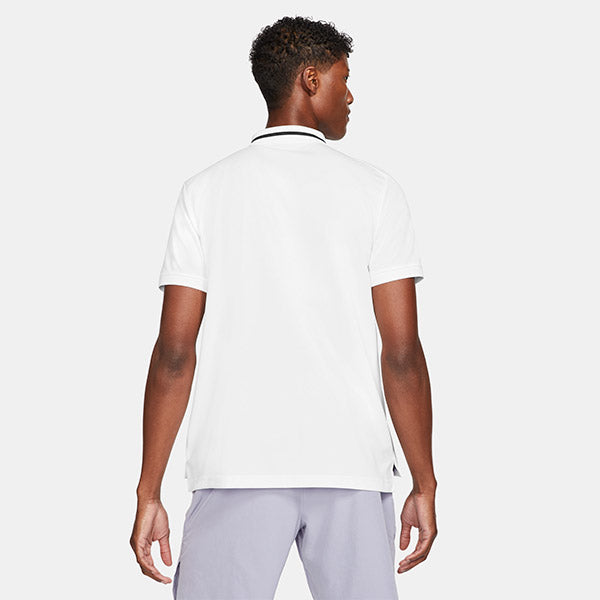 Nike Court Dri-Fit Victory Pique Polo (M) (White) Nike