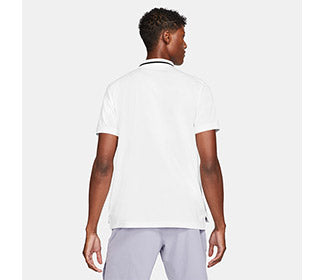 Nike Court Dri-Fit Victory Pique Polo (M) (White)