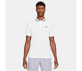Nike Court Dri-Fit Victory Pique Polo (M) (White)