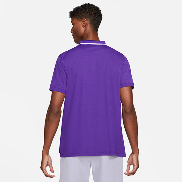 Nike Court Dri-Fit Victory Pique Polo (M) (Purple)