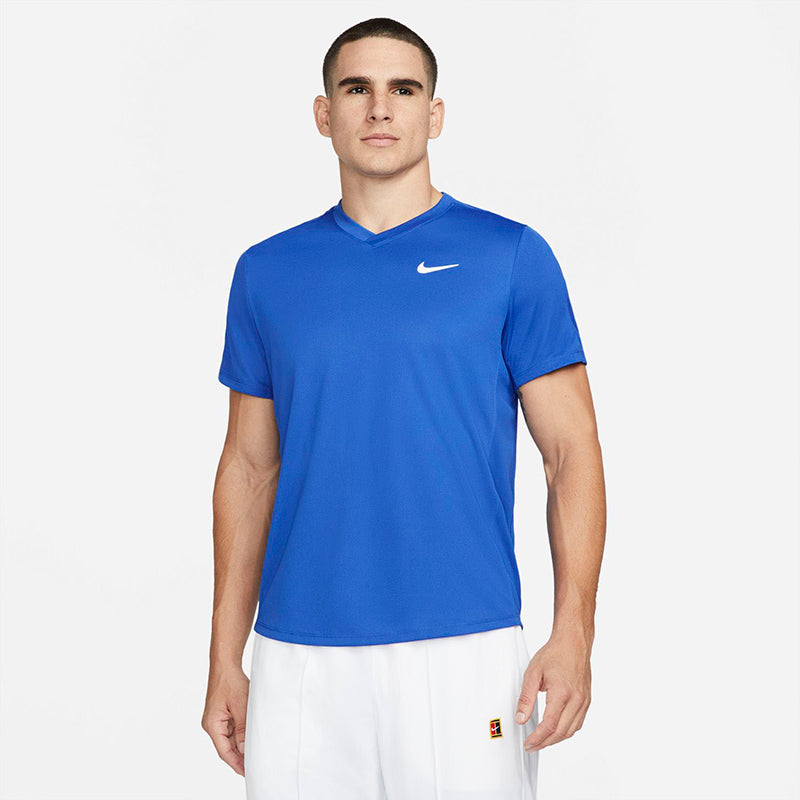 Nike Court Drifit Victory Top (M) (Royal) Nike