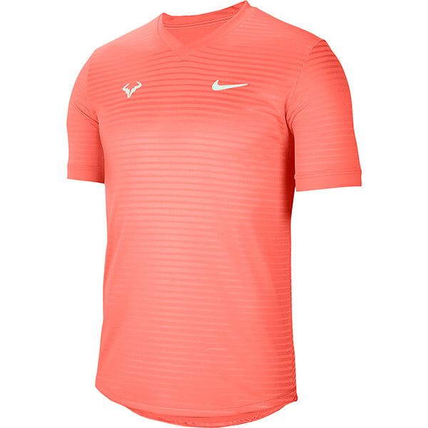 Nike Court Rafa Challenger Tee (M) (Orange) Nike