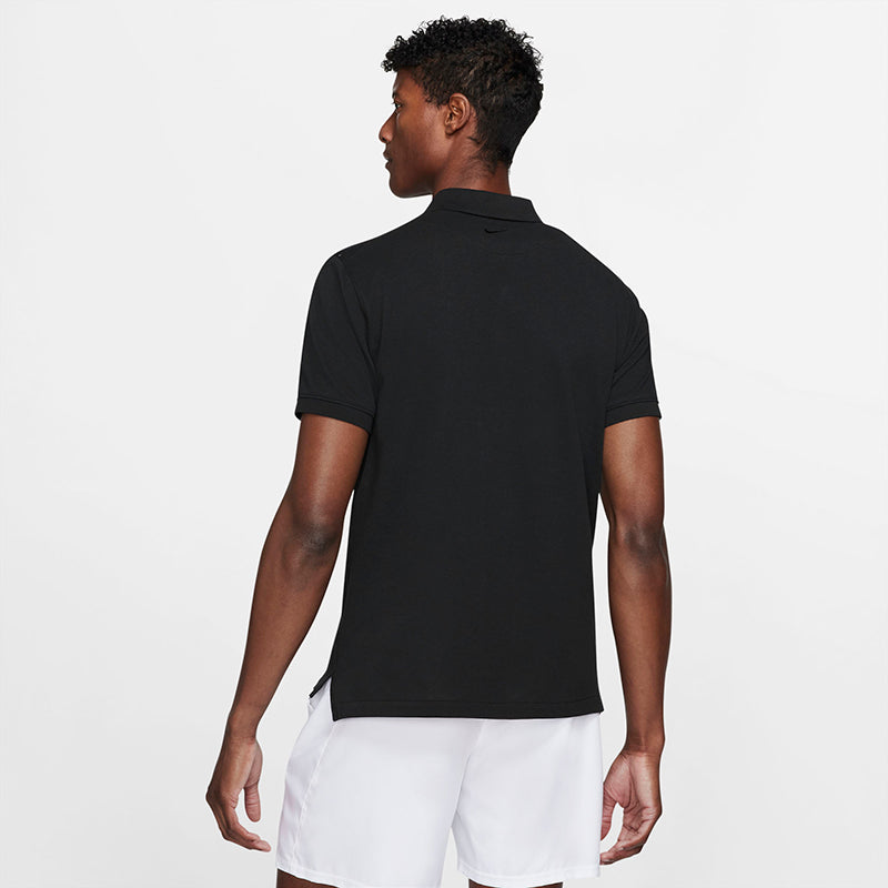 The Nike Polo Rafa Slim (M) (Black)