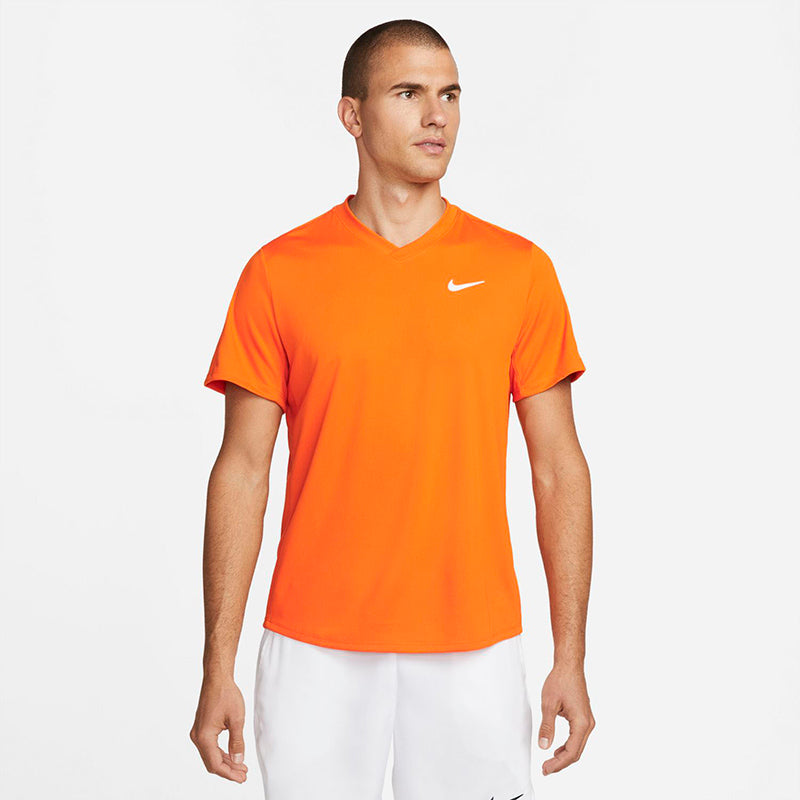 Nike Court Drifit Victory Top (M) (Orange) Nike
