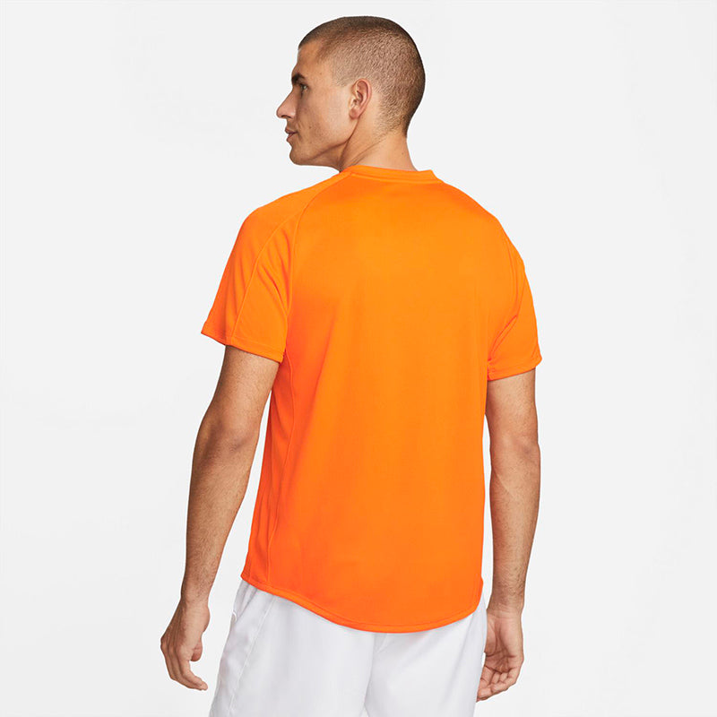 Nike Court Drifit Victory Top (M) (Orange) Nike