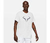 Nike Court Rafa Clay Tee (M) (White/Navy)