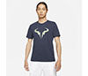 Nike Court Rafa Clay Tee (M) (Navy/Lime)