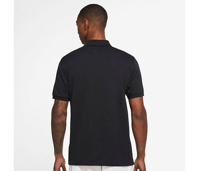 The Nike Heritage Polo Slim 2.0 (M) (Black)