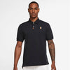 The Nike Heritage Polo Slim 2.0 (M) (Black)