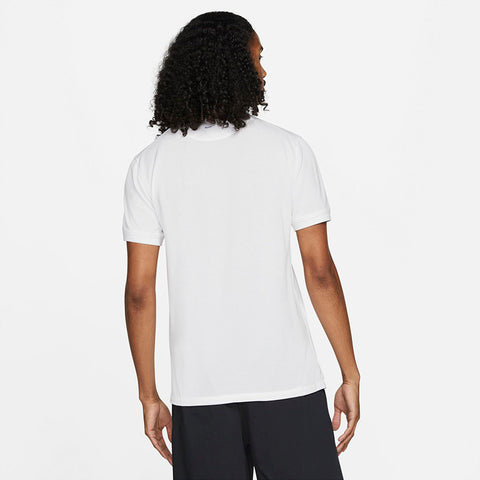 The Nike Heritage Polo Slim 2.0 (M) (White)