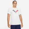 Nike Court Rafa Seasonal Tee (M) (White)