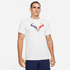 Nike Court Rafa Seasonal Tee (M) (White)