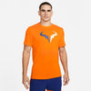 Nike Court Rafa Seasonal Tee (M) (Orange)