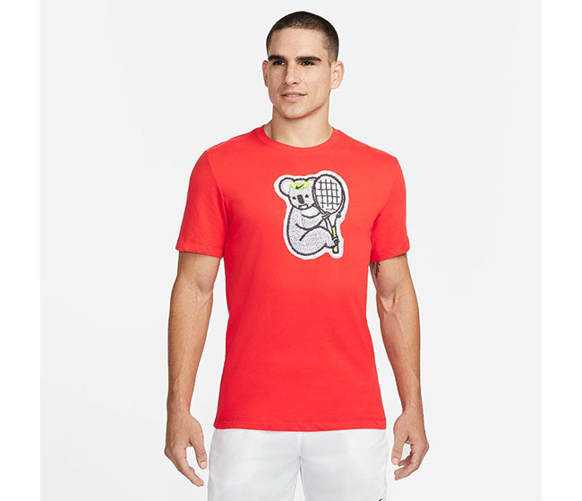Nike Dri-Fit Hyperlocal Melbourne Tee (M) (Red)