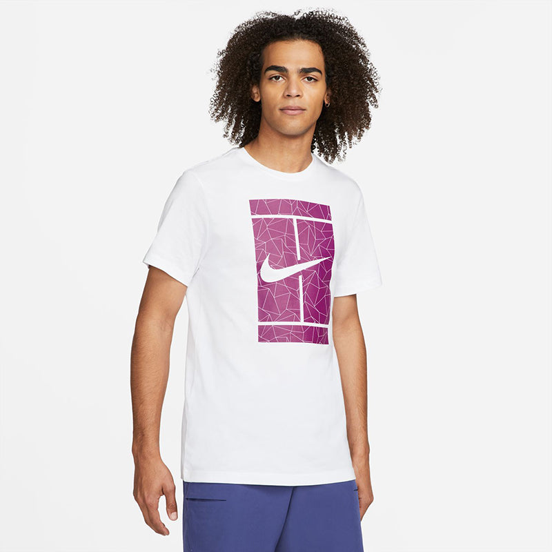 Nike Seasonal Court Tee (M) (White) Nike