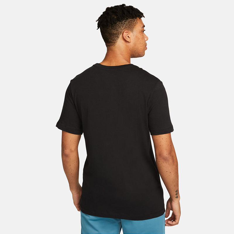 Nike Court Heritage Emblem Tee (M) (Black) Nike
