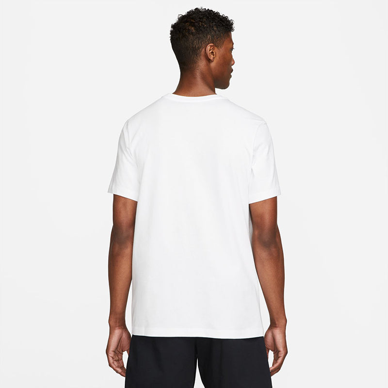 Nike Court Heritage Emblem Tee (M) (White) Nike