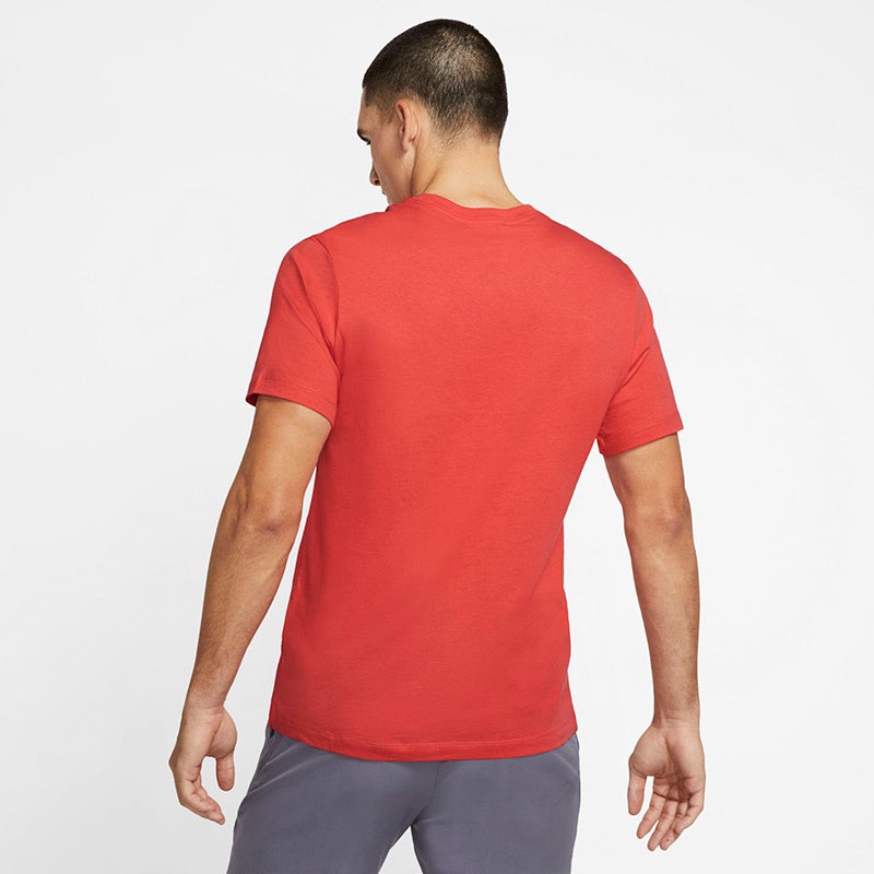 Nike Court Heritage Emblem Tee (M) (Red) Nike