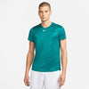Nike Court Breathe Advantage Printed Top (M) (Green) Nike