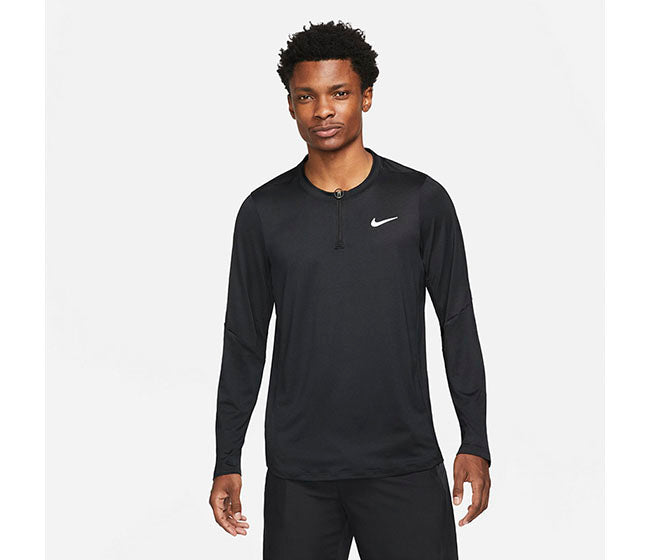 Nike Breathe Advantage Half-Zip Top (M) (Black)