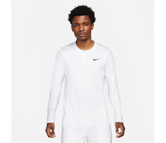Nike Breathe Advantage Half-Zip Top (M) (White)
