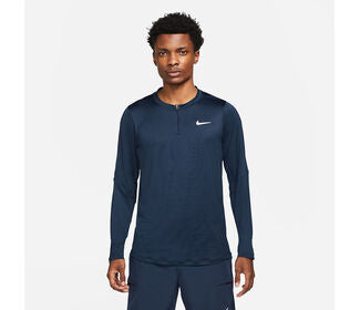 Nike Breathe Advantage Half-Zip Top (M) (Navy)