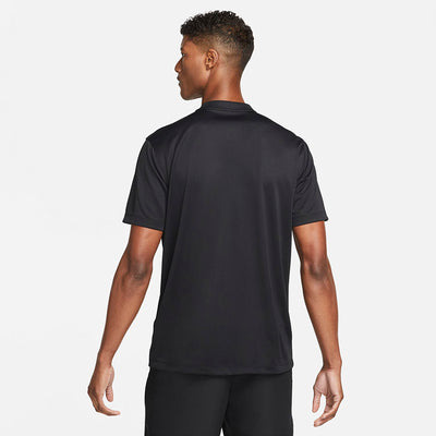 Nike Court Dri-Fit Blade Solid Polo (M) (Black) Nike