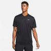 Nike Court Dri-Fit Blade Solid Polo (M) (Black)