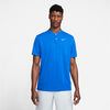 Nike Court Dri-Fit Blade Solid Polo (M) (Royal)