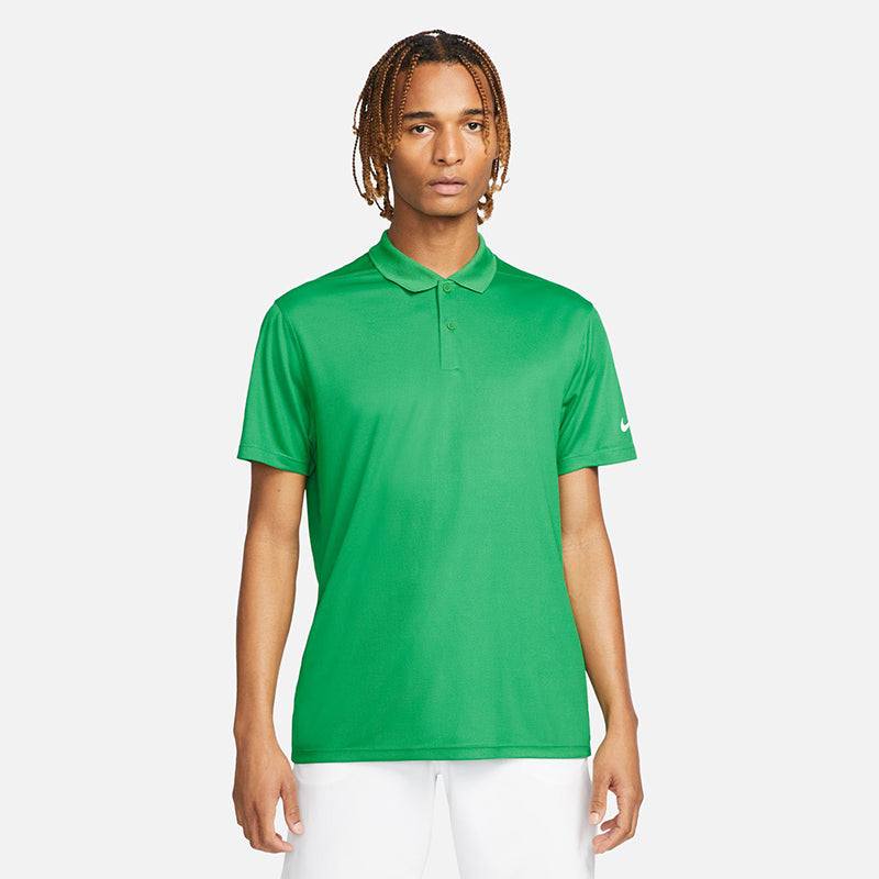 Nike Dri-Fit Victory Solid Polo (M) (Green)