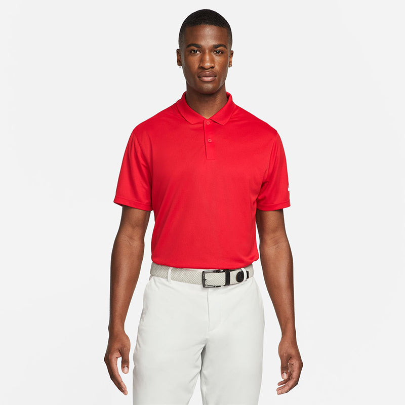Nike Dri-Fit Victory Solid Polo (M) (Red)
