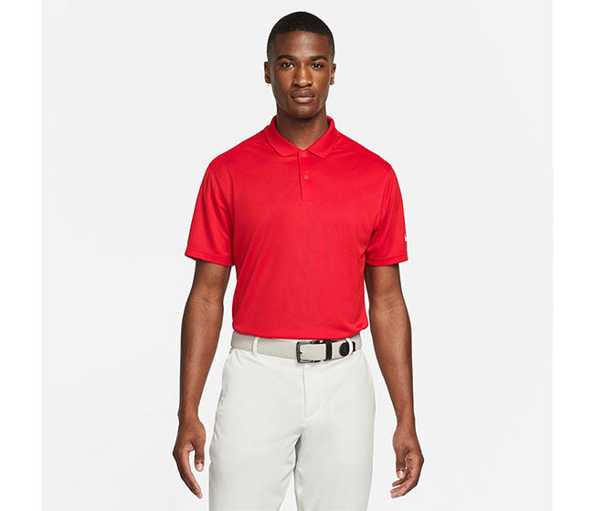 Nike Dri-Fit Victory Solid Polo (M) (Red)