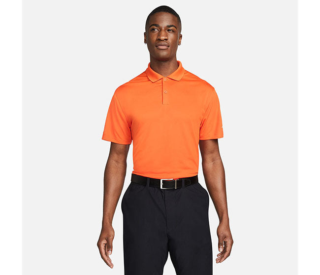 Nike Dri-Fit Victory Solid Polo (M) (Orange)
