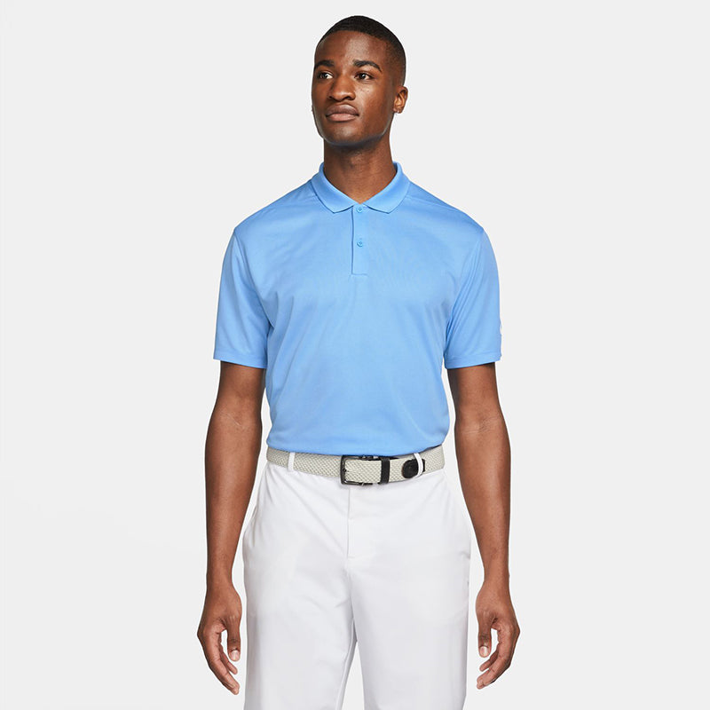 Nike Dri-Fit Victory Solid Polo (M) (Light Blue)