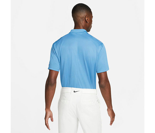 Nike Dri-Fit Victory Colorblock Polo (M) (Blue)