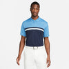 Nike Dri-Fit Victory Colorblock Polo (M) (Blue) Nike