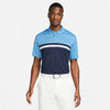 Nike Dri-Fit Victory Colorblock Polo (M) (Blue)